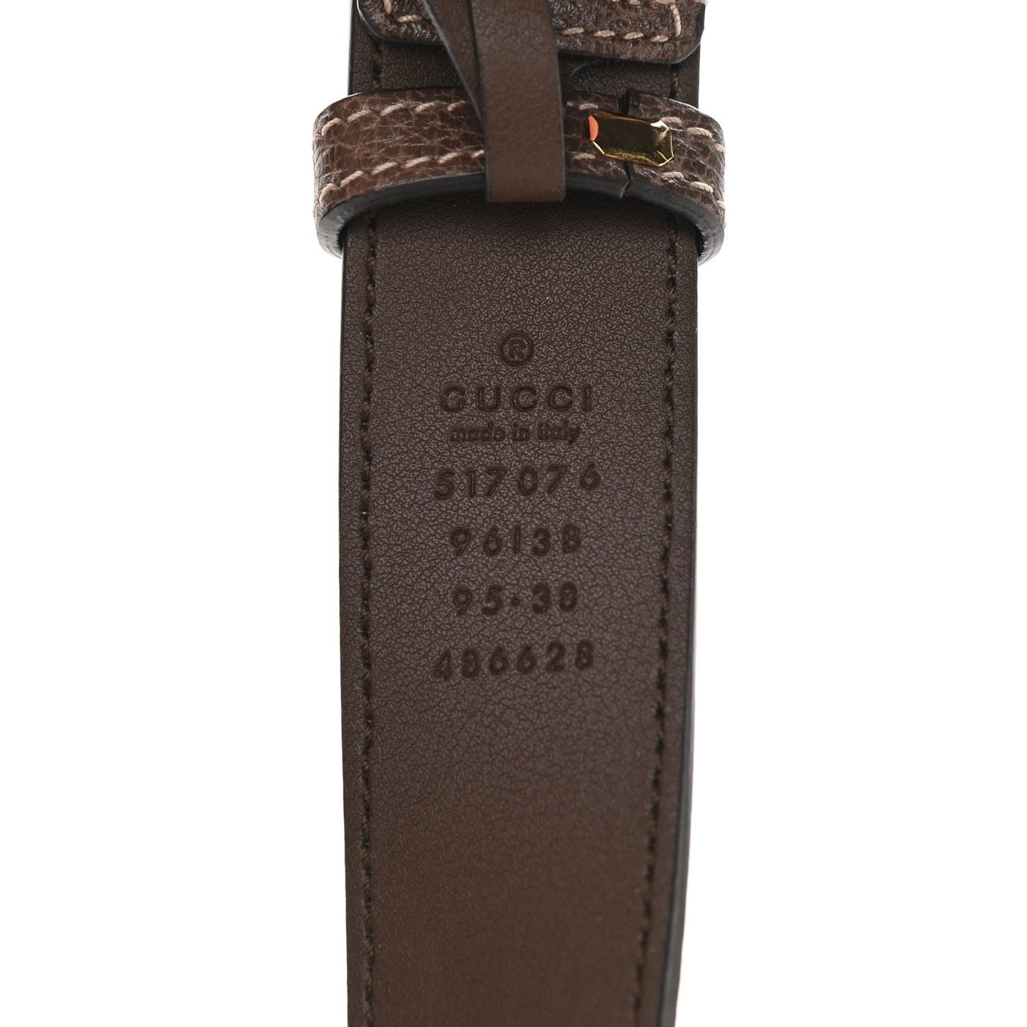 GG Supreme Monogram Web Small Ophidia Belt Bag 95 38 Dark Brown