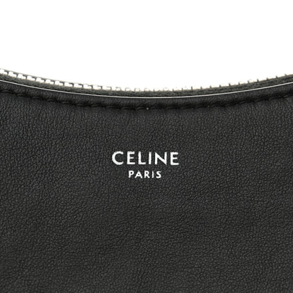 Celine Smooth Calfskin Chain Strap Ava Shoulder Bag Black 6 of 11