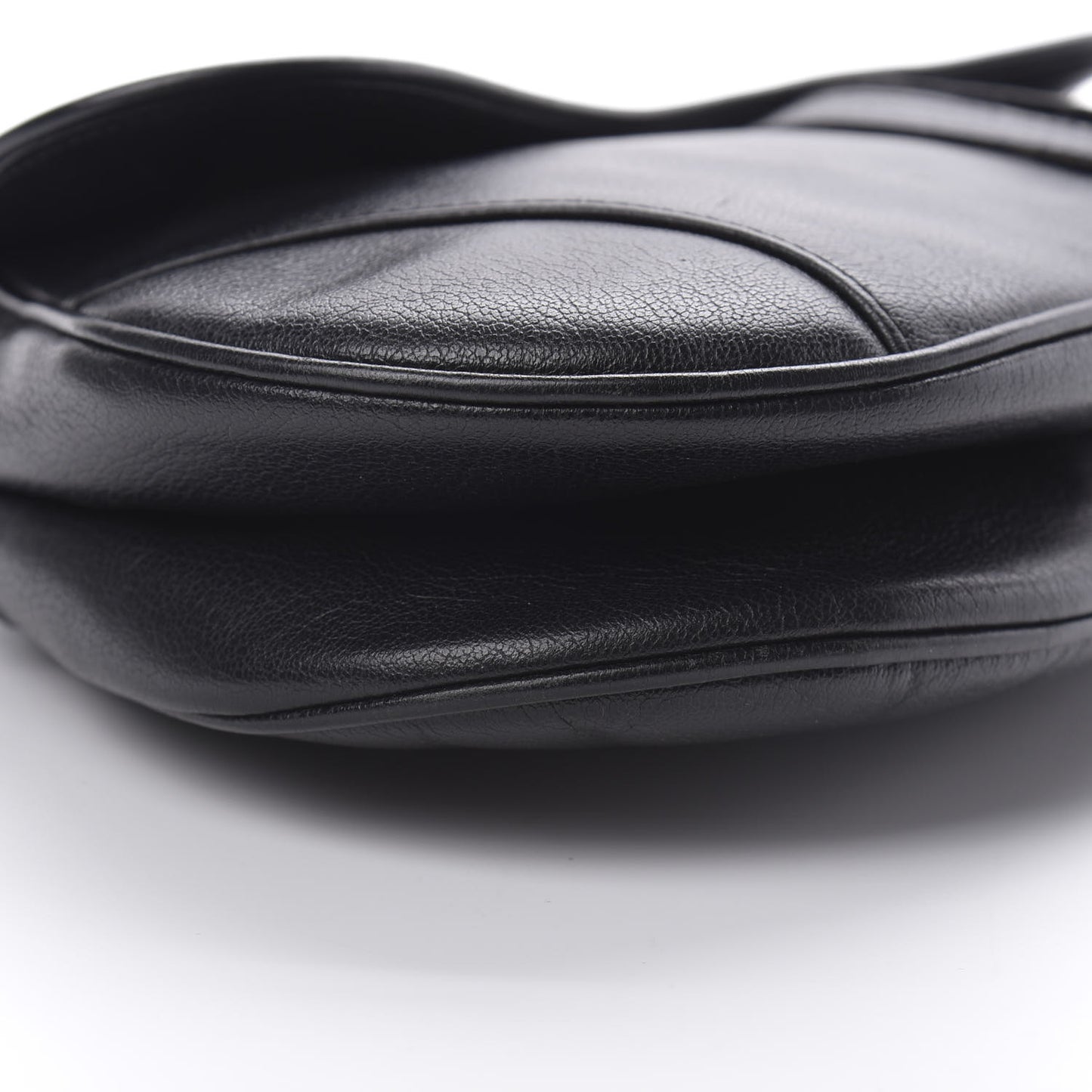 Calfskin Saddle Bag Black