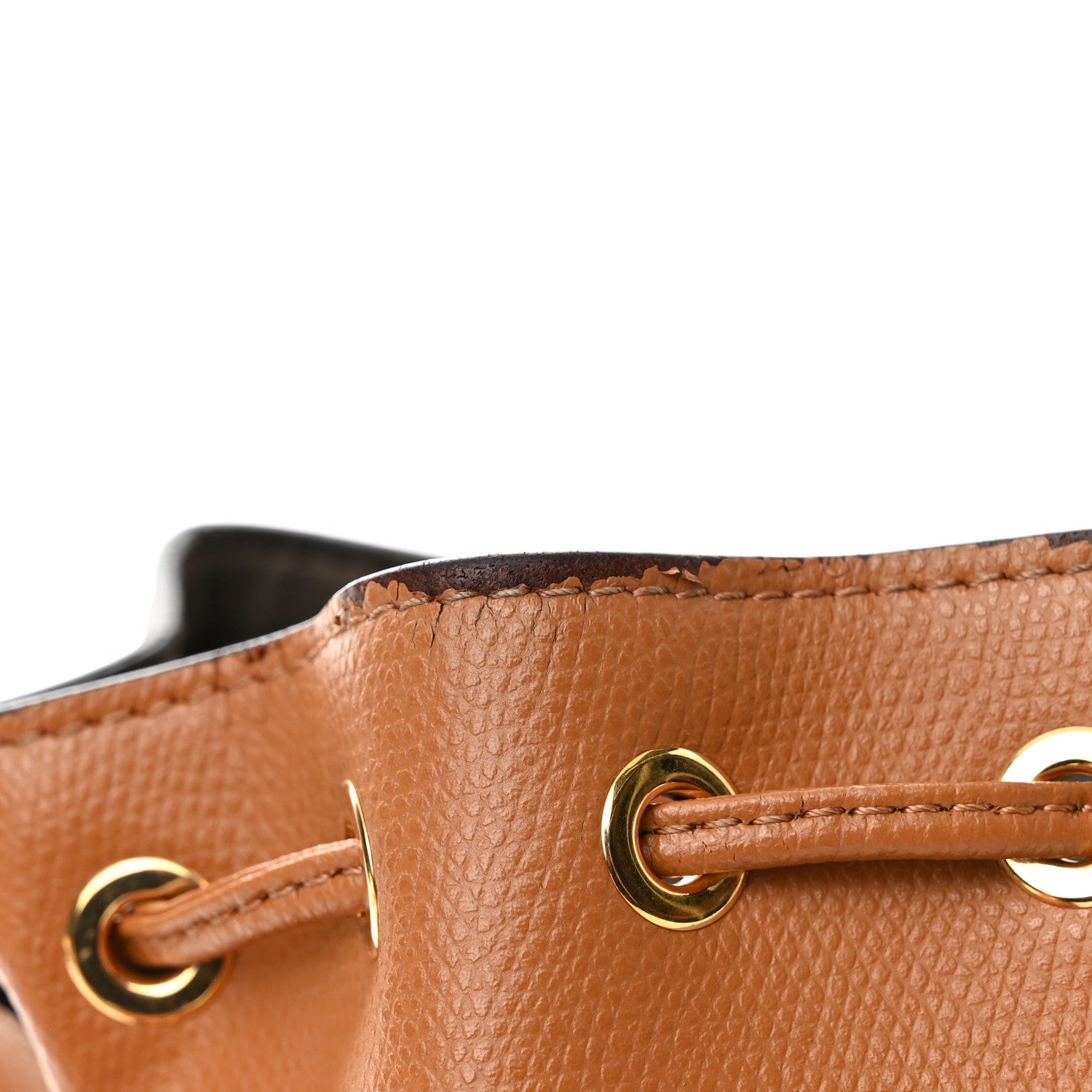 Fendi Vitello Cruise F is Fendi Mini Mon Tresor Bucket Bag Nocciola 16 of 19