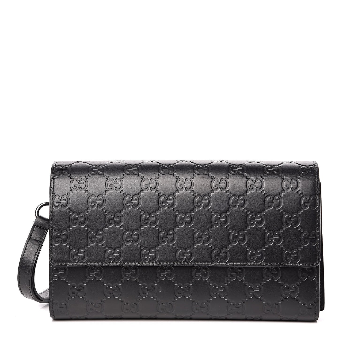 Guccissima Clutch Black