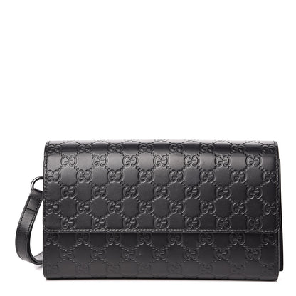 Gucci Guccissima Clutch Black 1 of 11