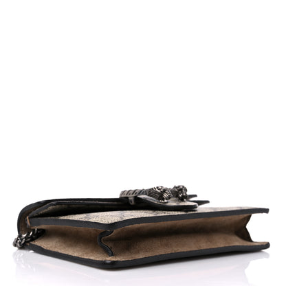 Gucci GG Supreme Monogram Super Mini Dionysus Shoulder Bag Taupe 4 of 9