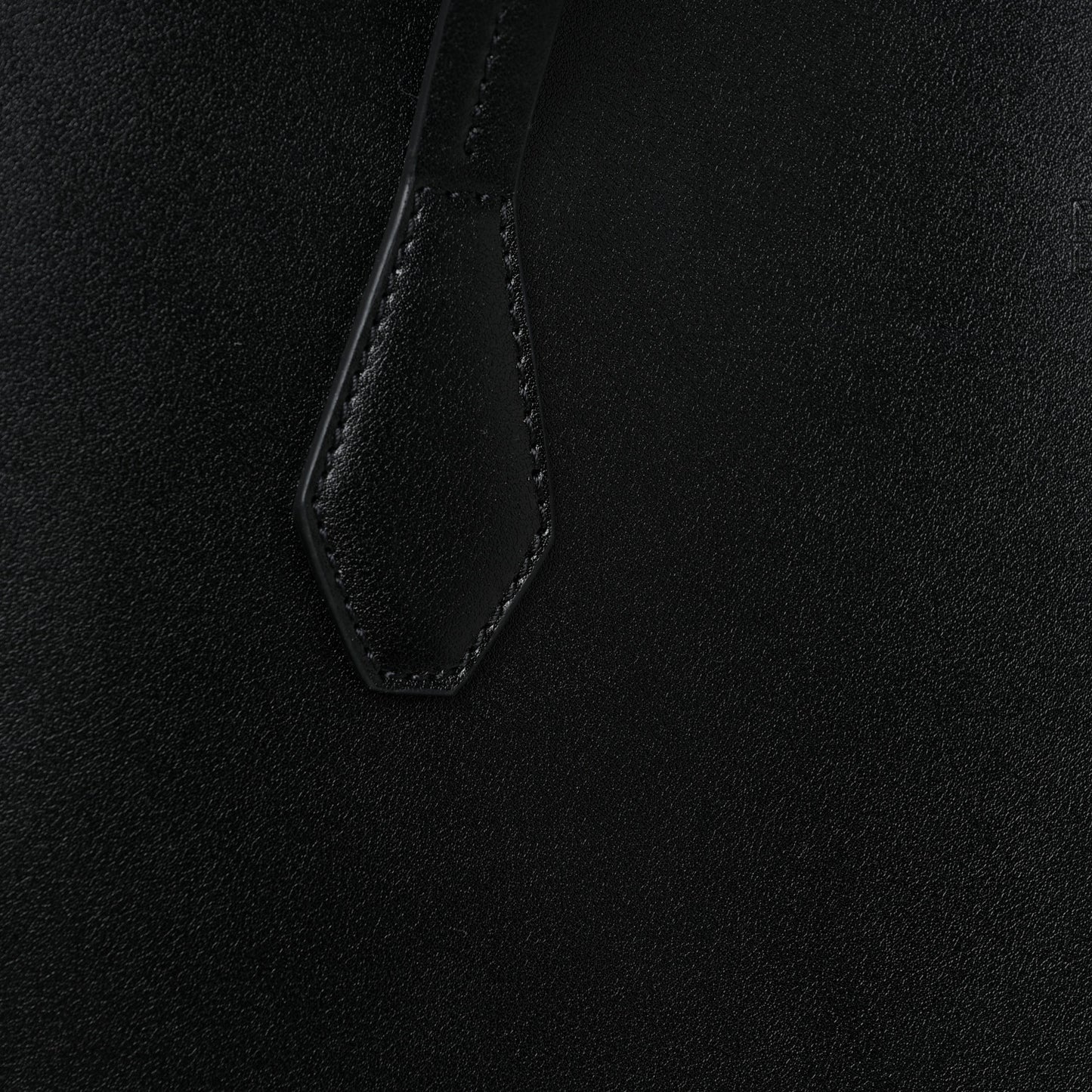 Smooth Calfskin Wing Shopping Bag Black