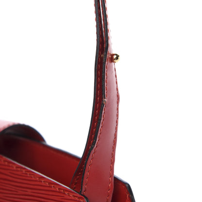 Louis Vuitton Epi Cluny Castillan Red 14 of 15
