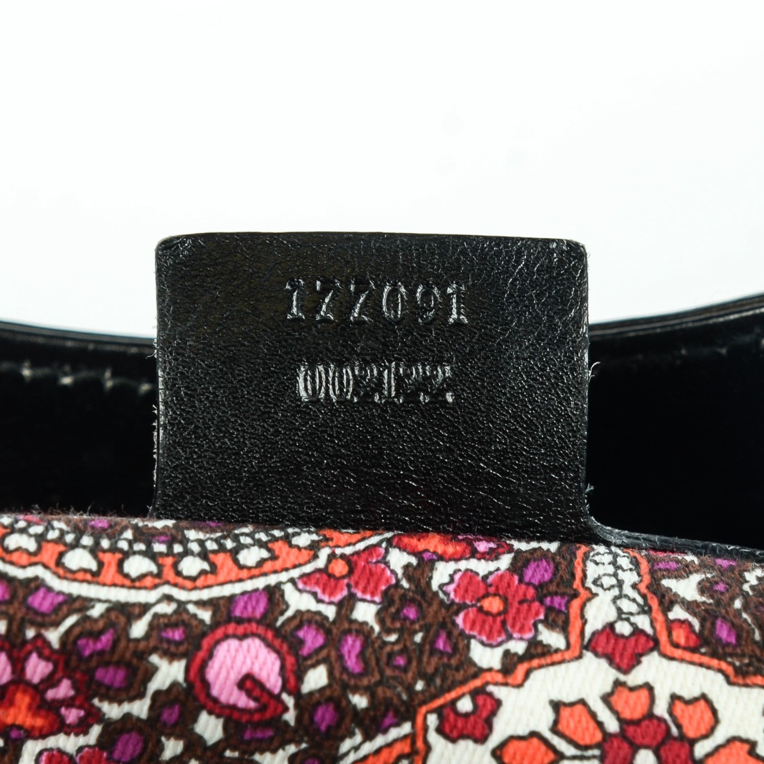 Gucci Calfskin Medium Race Bamboo Top Handle Bag Black 6 of 7