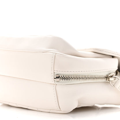 Chanel Aged Calfskin Quilted Express Zip Around Flap White 11 of 12