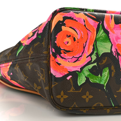 Louis Vuitton Monogram Roses Neverfull MM 7 of 8