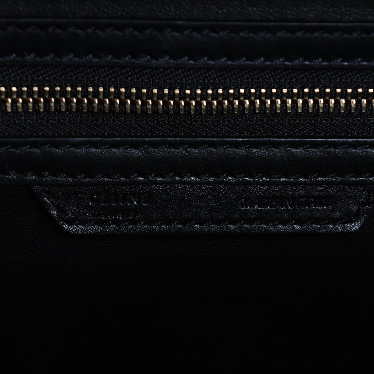 Smooth Calfskin Micro Luggage Black