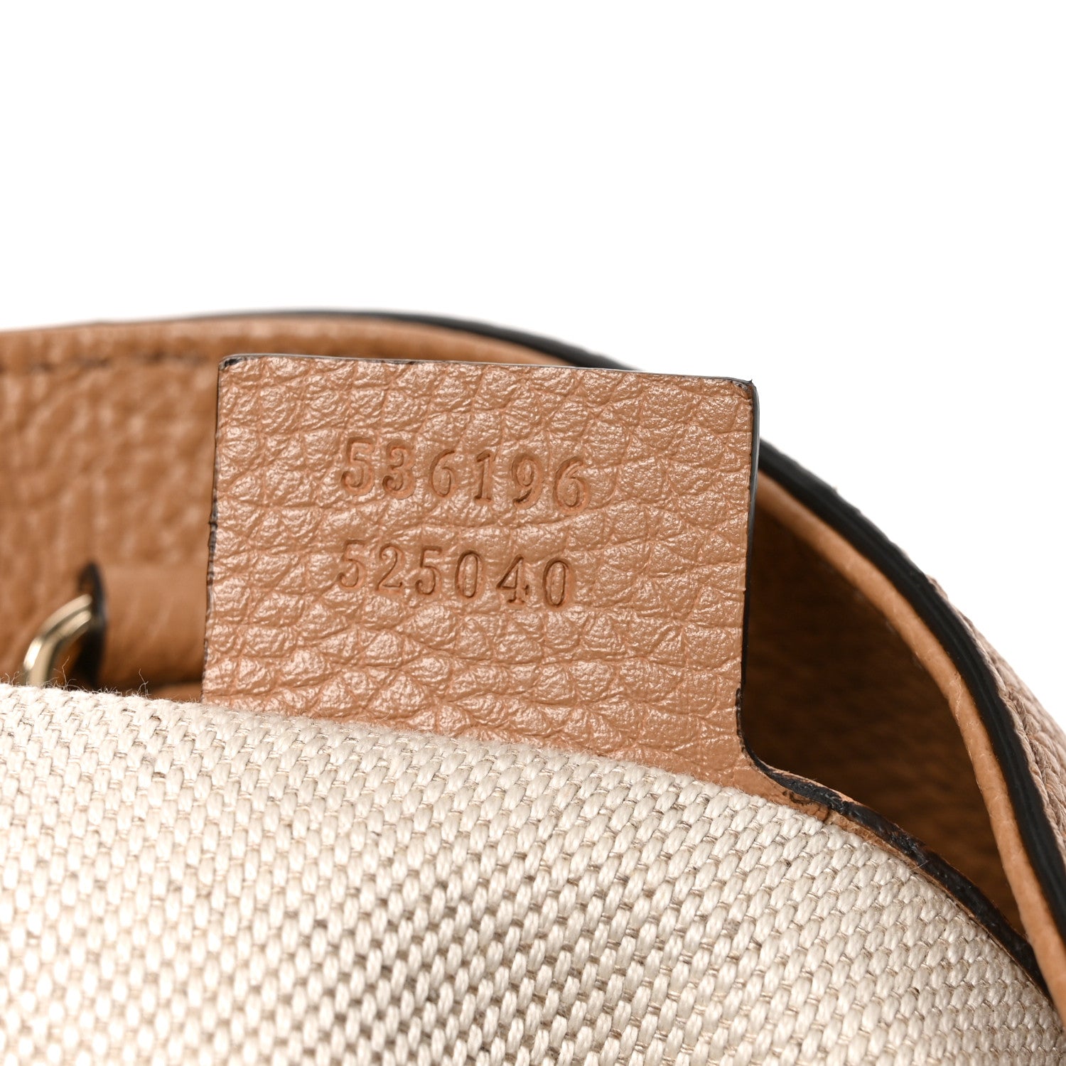 Gucci Pebbled Calfskin Medium Soho Chain Shoulder Bag Camelia 6 of 9