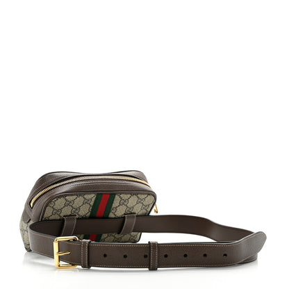 Gucci GG Supreme Monogram Web Small Ophidia Belt Bag 95 38 Dark Brown 2 of 10