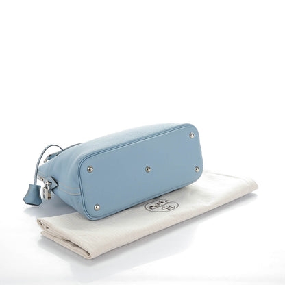 Hermes Taurillon Clemence Bolide 31 Bleu Lin 4 of 8