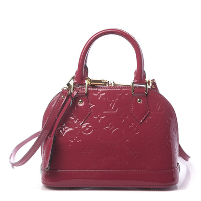 Louis Vuitton Vernis Alma BB Rose Indien 1 of 11