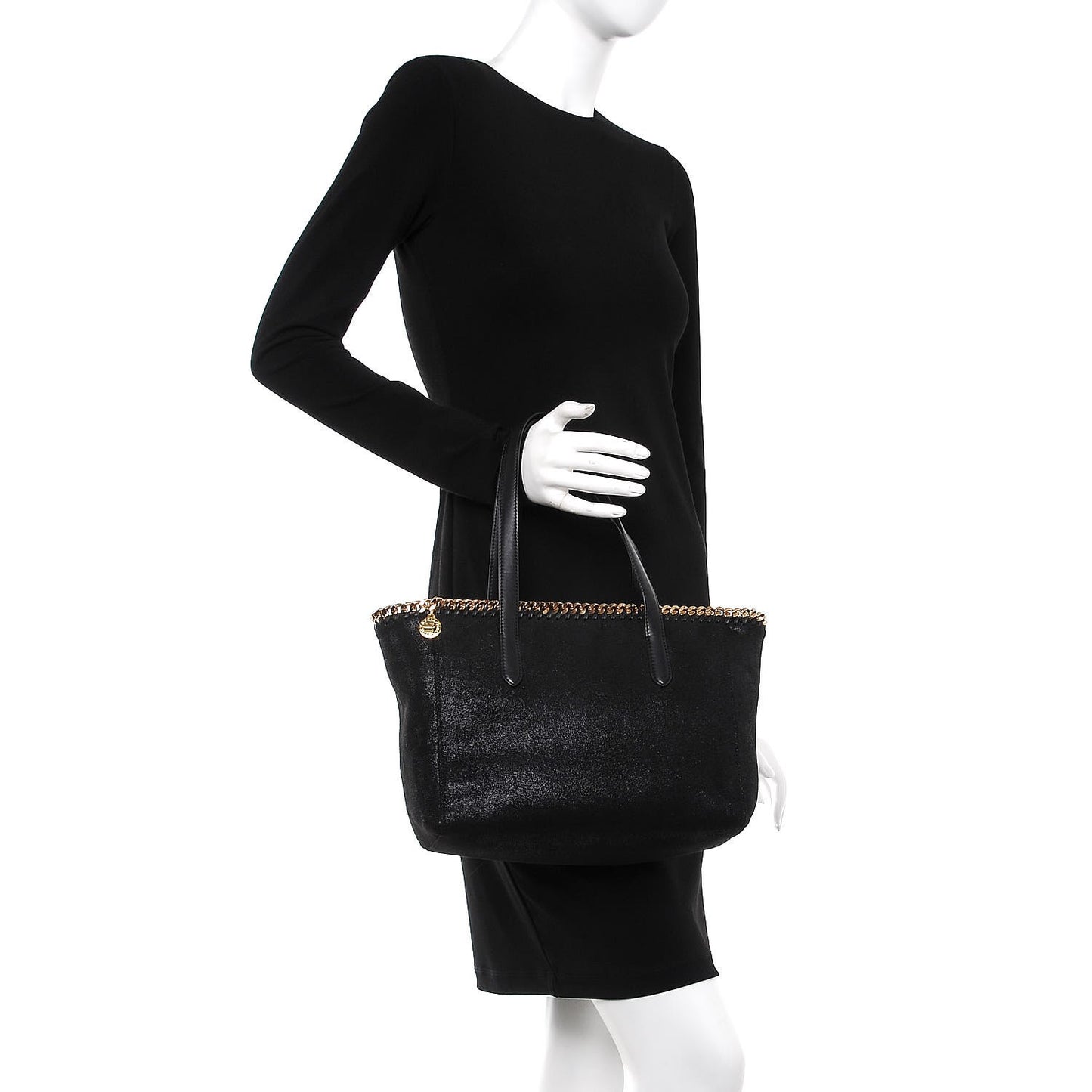 Shaggy Deer Falabella Tote Black
