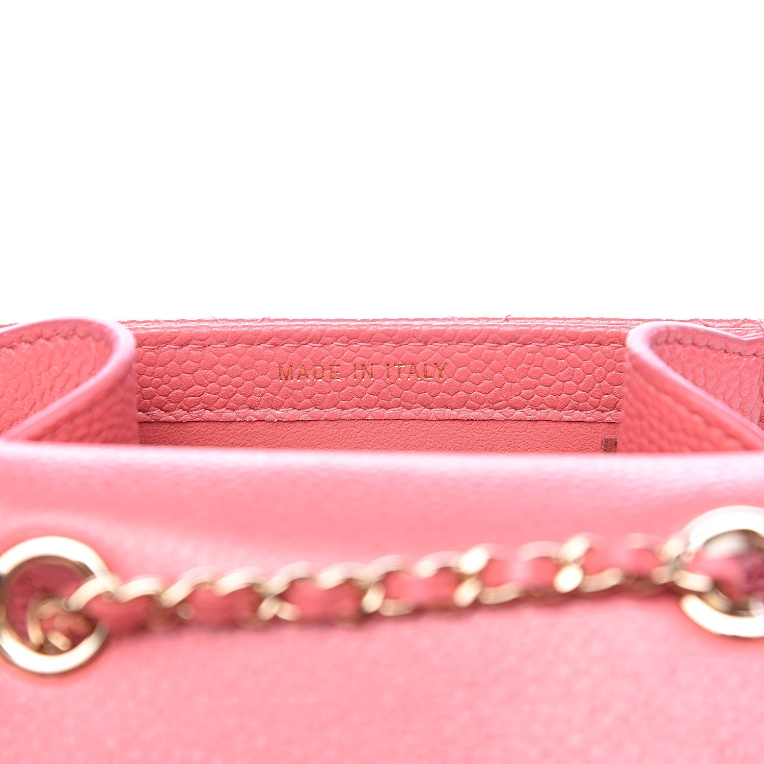 Chanel Caviar Quilted Golden Class Phone Holder Pink 6 of 9
