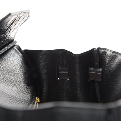 Hermes Togo Matte Alligator Birkin Touch 30 Black 12 of 37