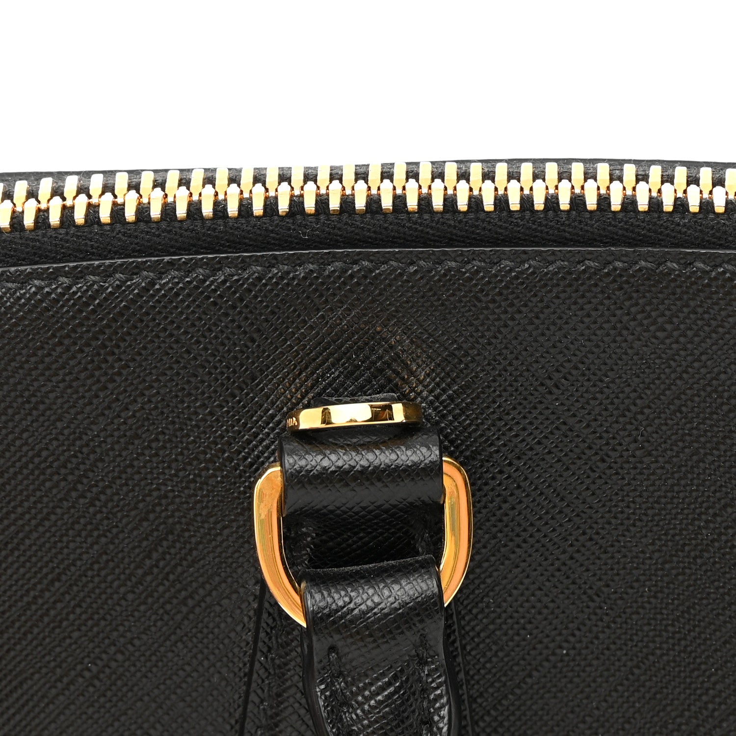 Prada Saffiano Lux Medium Promenade Tote Black 15 of 19
