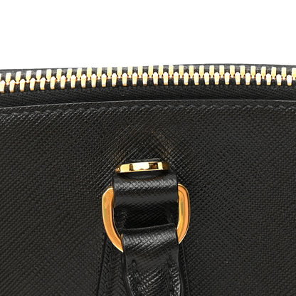 Prada Saffiano Lux Medium Promenade Tote Black 15 of 19