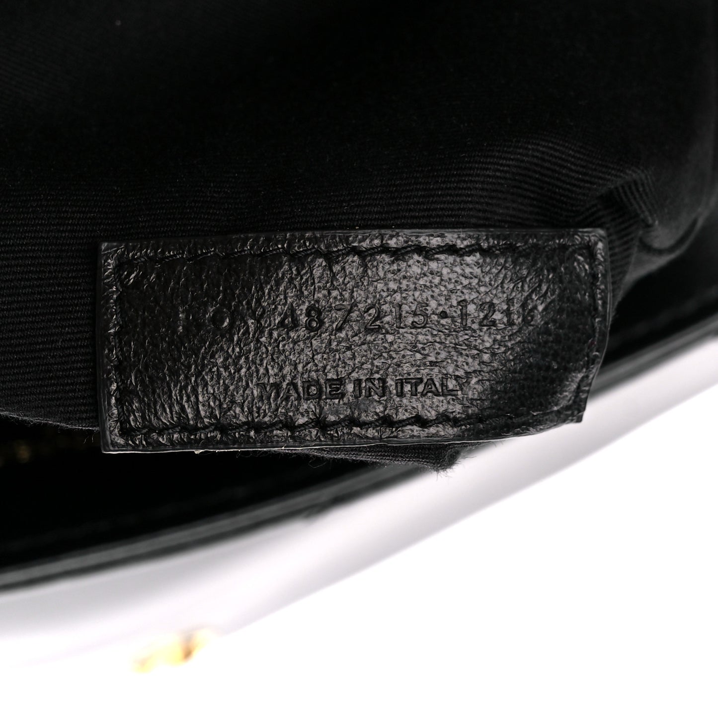 Calfskin Y Quilted Monogram Large Loulou Chain Satchel Black
