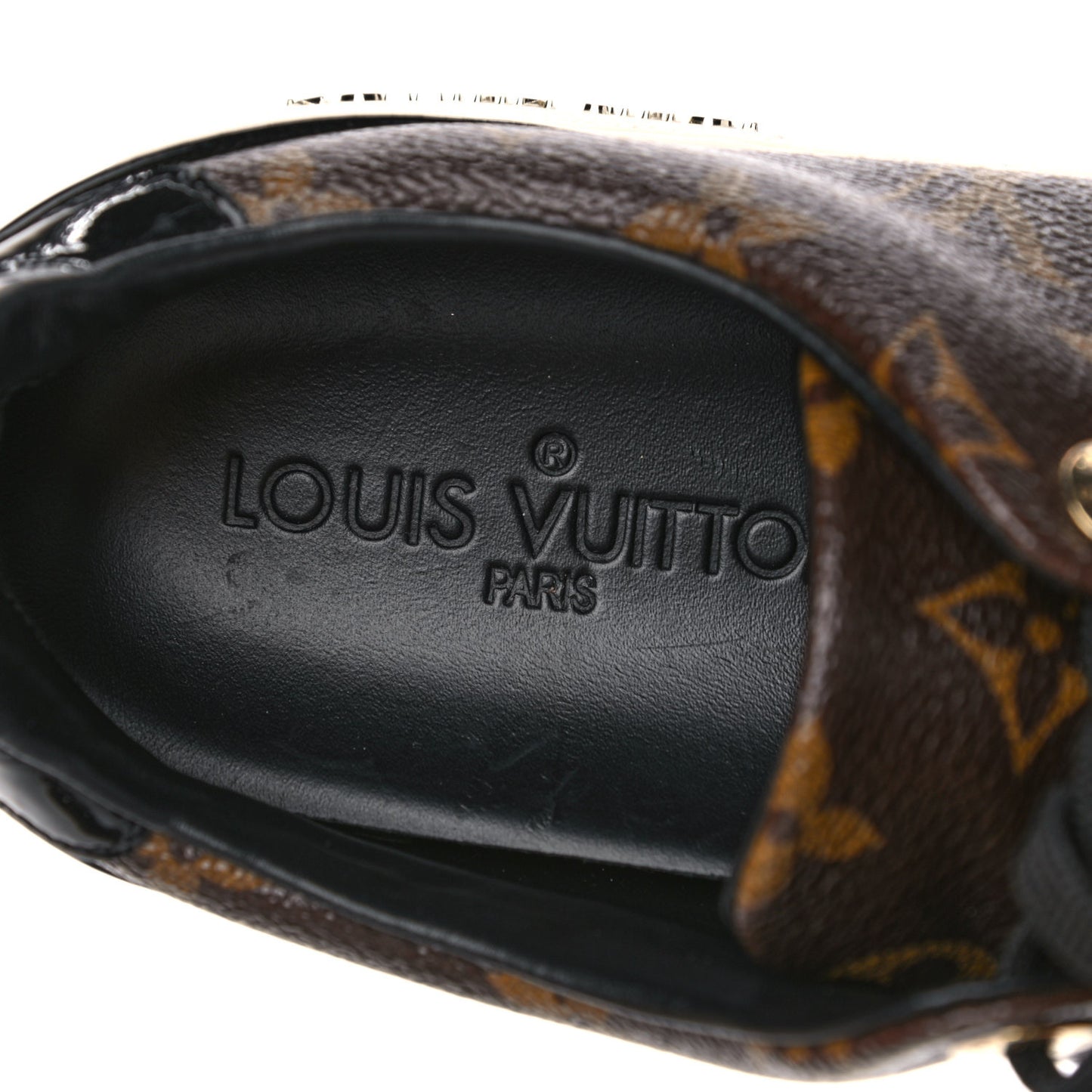 Patent Monogram Frontrow Sneakers 36.5