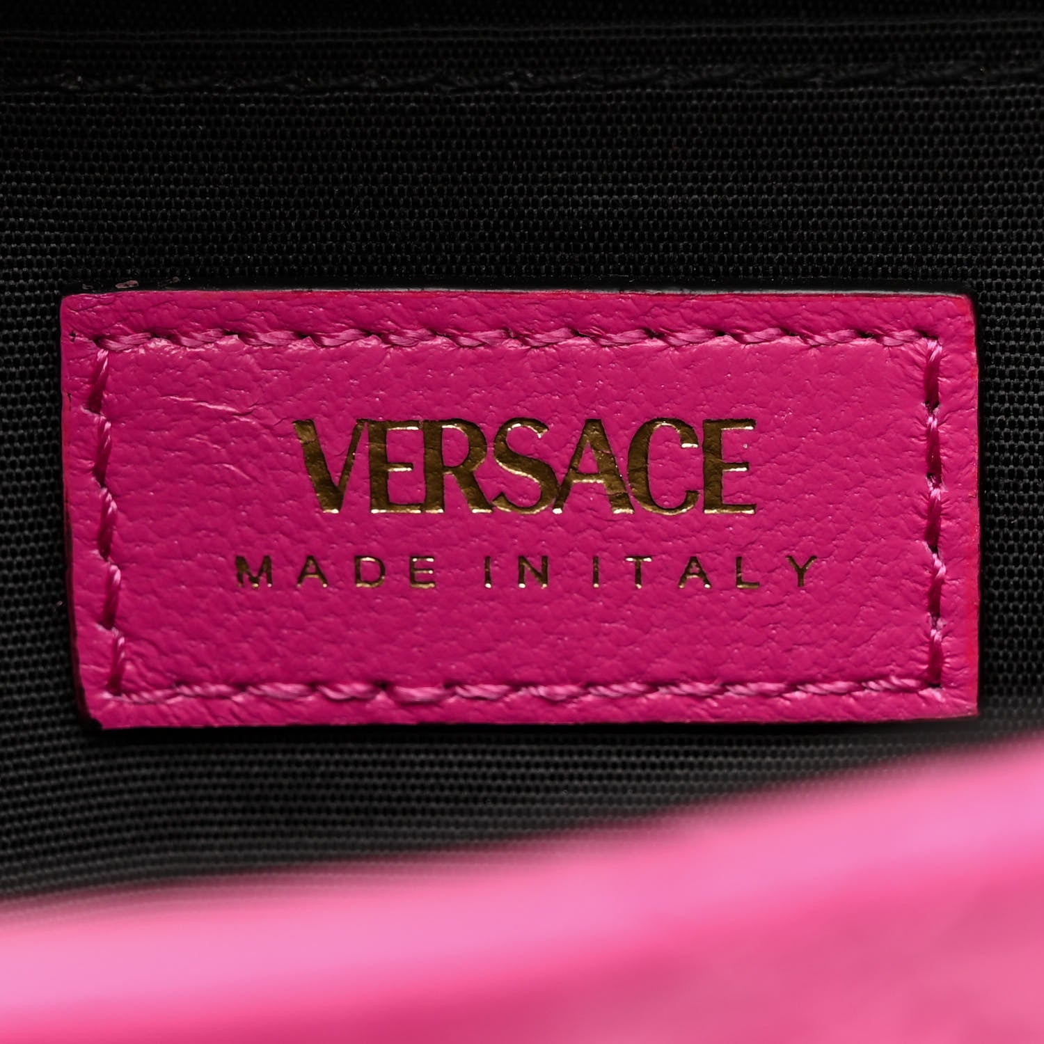 Versace Nappa Quilted Medusa Chain Crossbody Pink 6 of 12