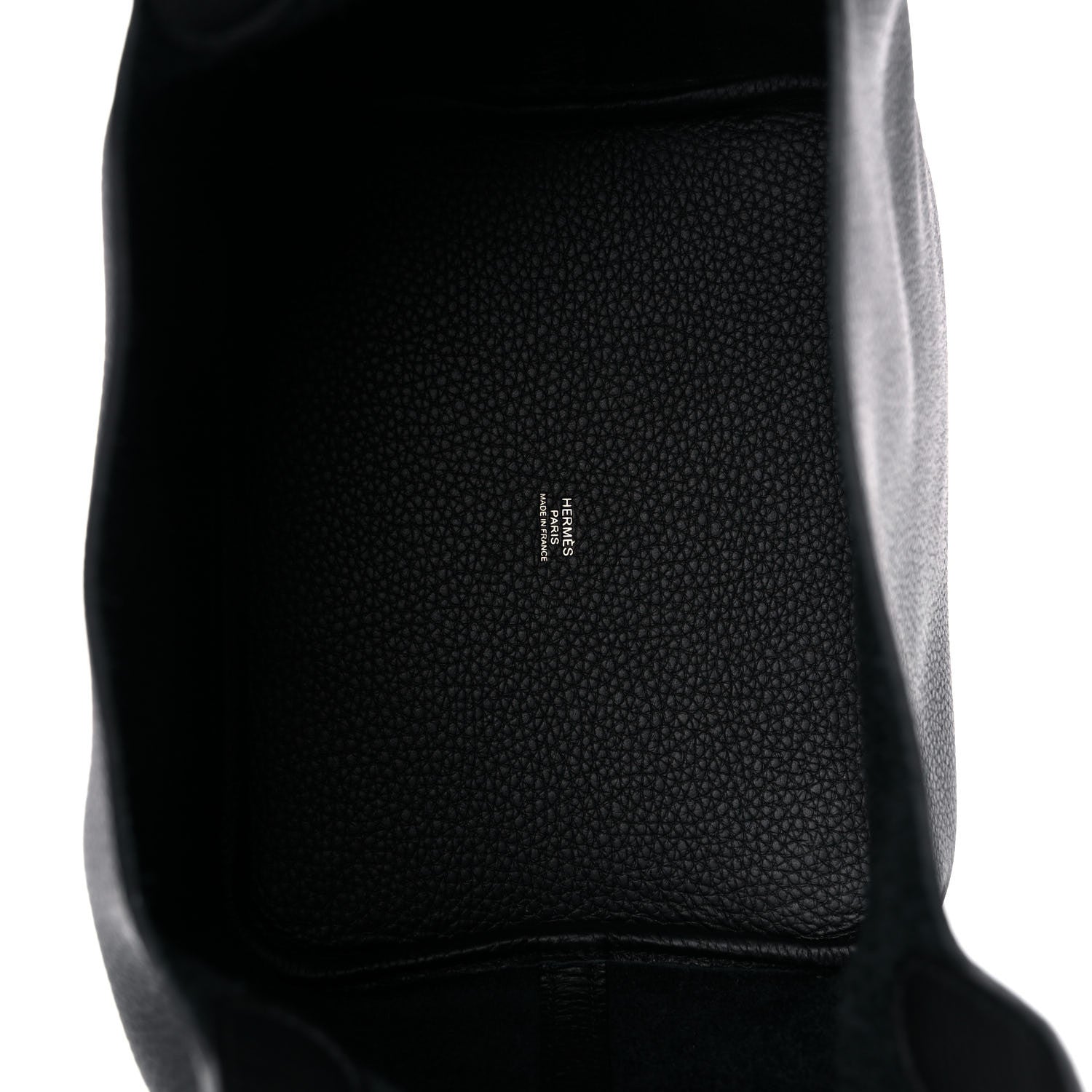 Hermes Taurillon Clemence Monochrome Picotin Lock 22 MM Black 5 of 12
