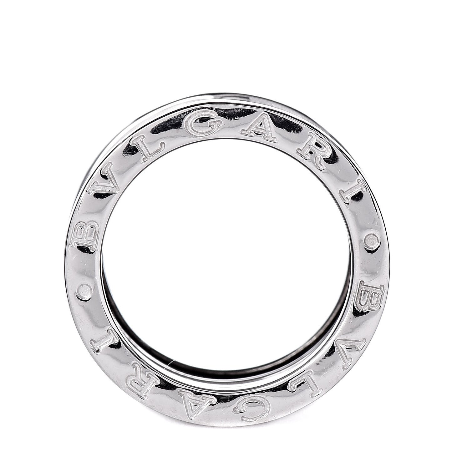 18K White Gold B.Zero1 Five-Band Ring 51 5.75