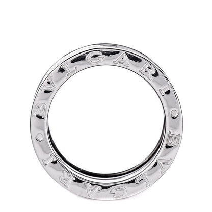 Bulgari 18K White Gold B.Zero1 Five-Band Ring 51 5.75 4 of 5