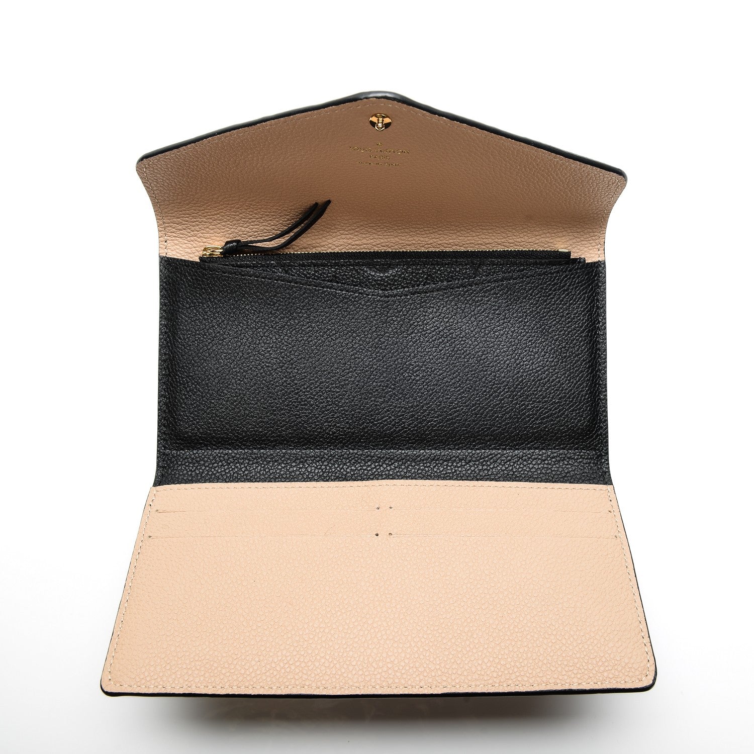 Louis Vuitton Empreinte Josephine Wallet Black 5 of 6