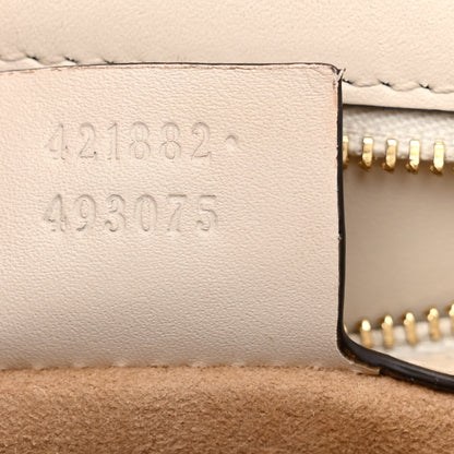 Gucci Calfskin Small Sylvie Shoulder Bag Off White 7 of 15
