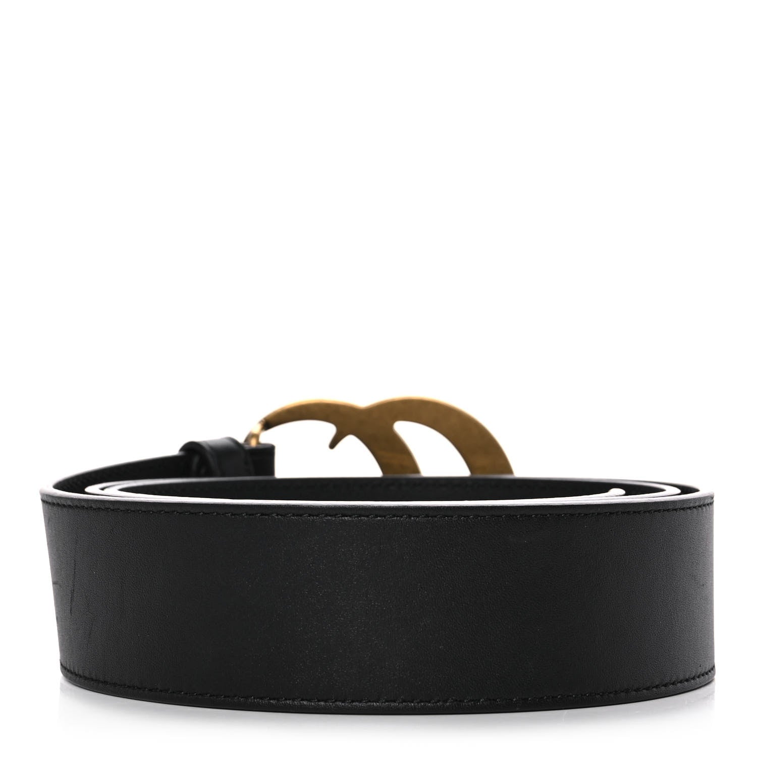 Gucci Calfskin Double G 40mm Belt 95 38 Black 2 of 6