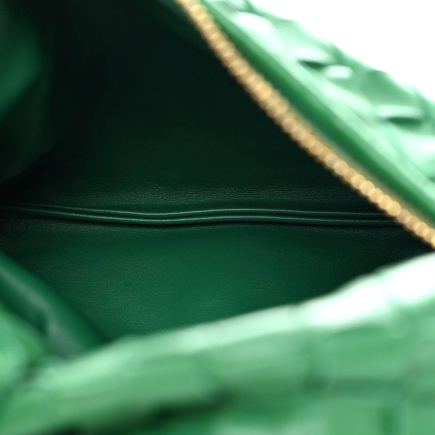 Nappa Intrecciato Mini Jodie Racing Green