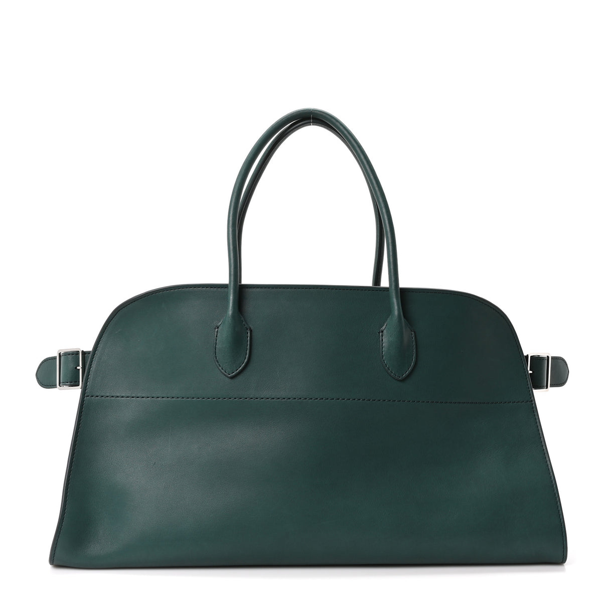 The Row Polished Saddle Calfskin EW Margaux Cyprus 1 of 9