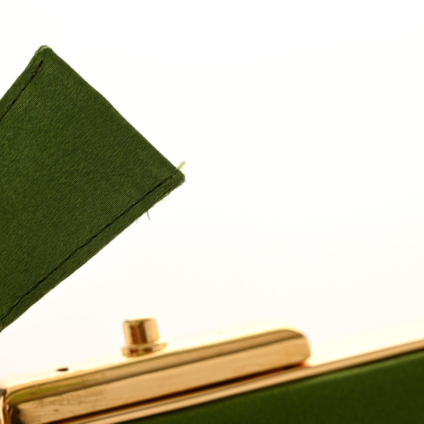 Satin Framed Bag Felce