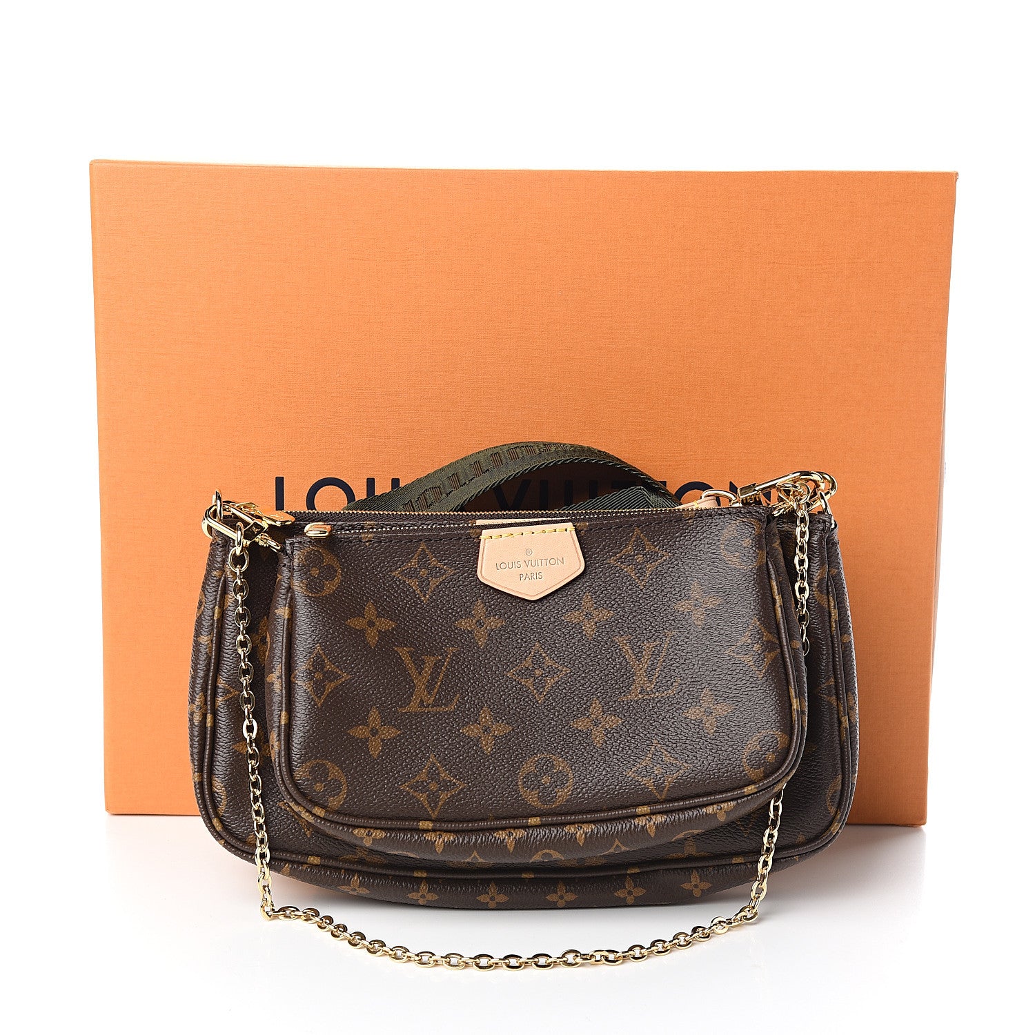 Louis Vuitton Monogram Multi Pochette Accessories Kaki 11 of 11