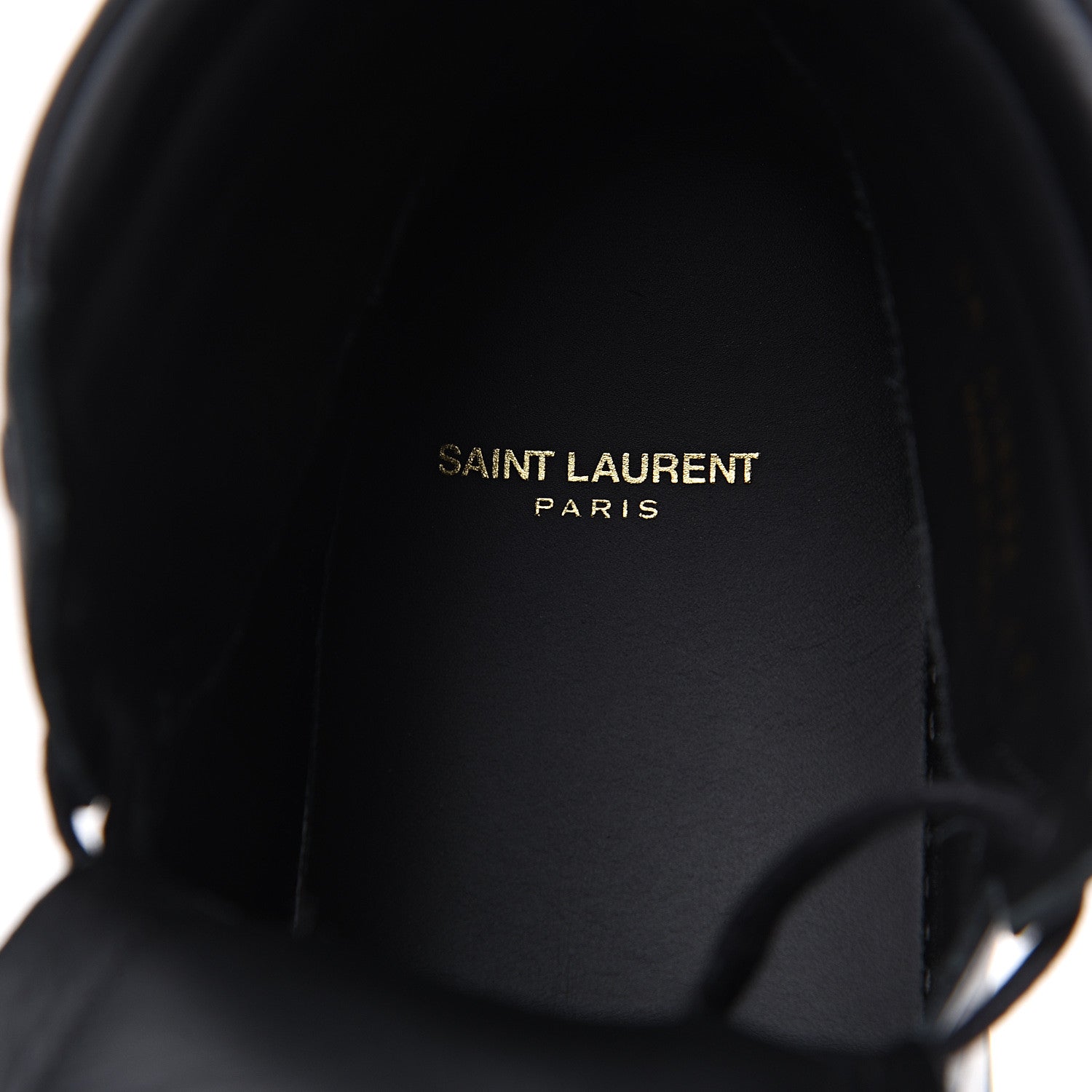 Saint Laurent Calfskin Court Classic SL/10H High Top Sneakers 43.5 Black Dauphin 8 of 9