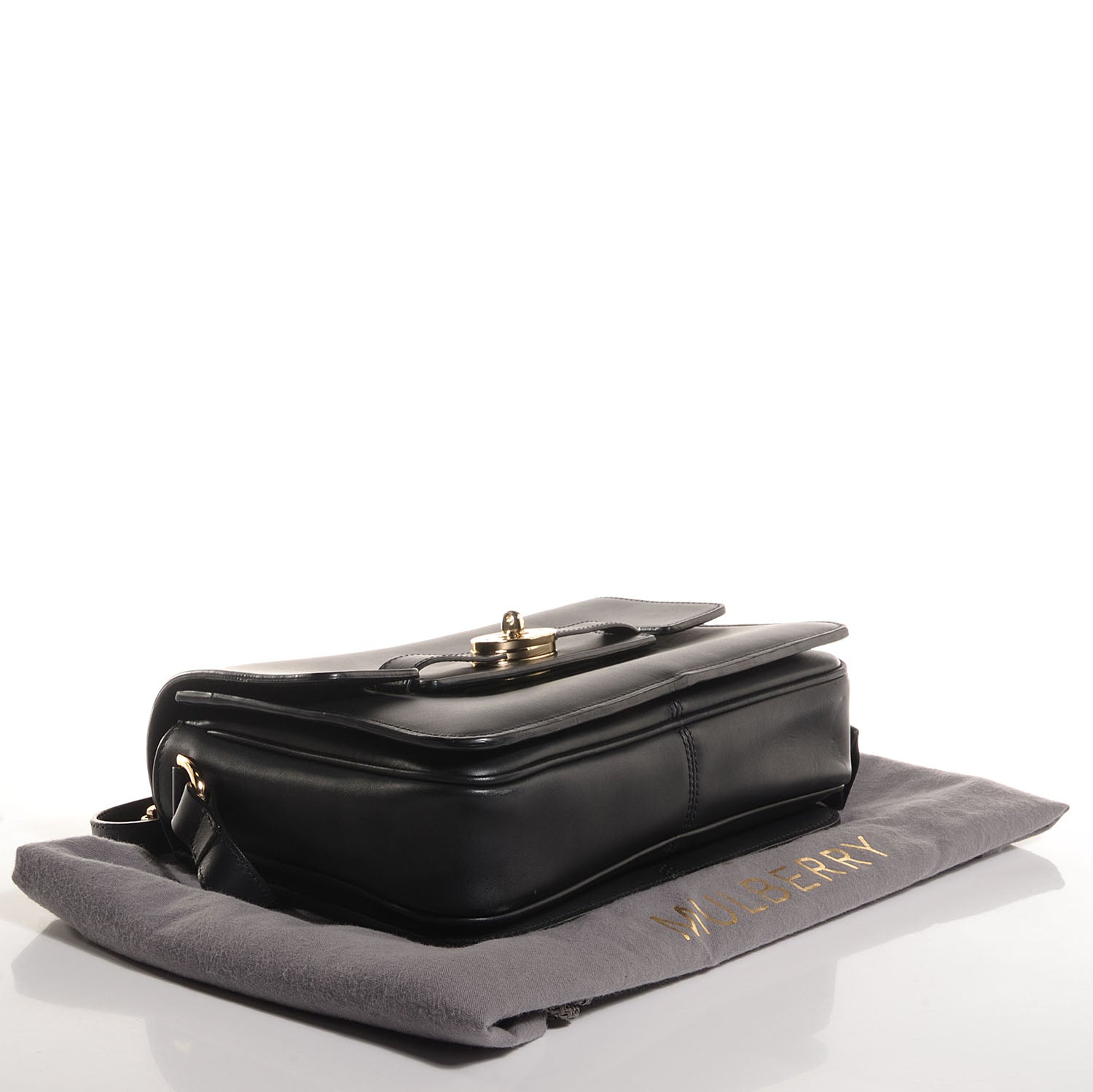 Mulberry Silky Classic Calf Bayswater Shoulder Bag Black 4 of 13