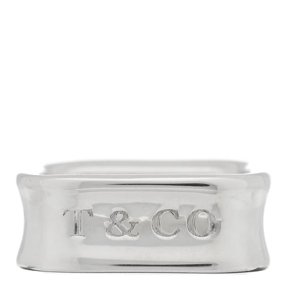Tiffany Sterling Silver 1837 Square Ring 49 5 1 of 4