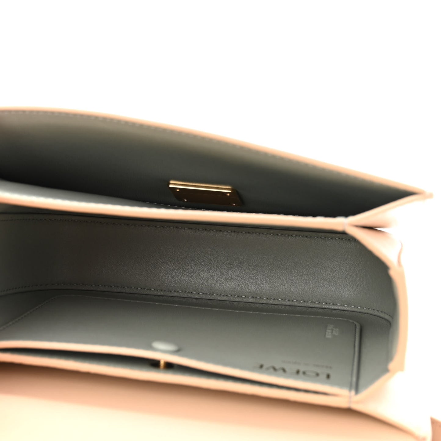 Silk Calfskin Small Goya Bag Nude