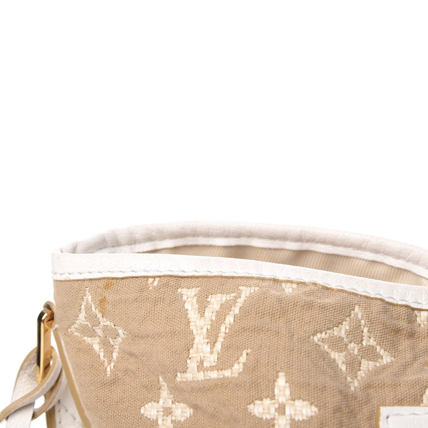 Louis Vuitton Monogram Sabbia Besace White 12 of 20