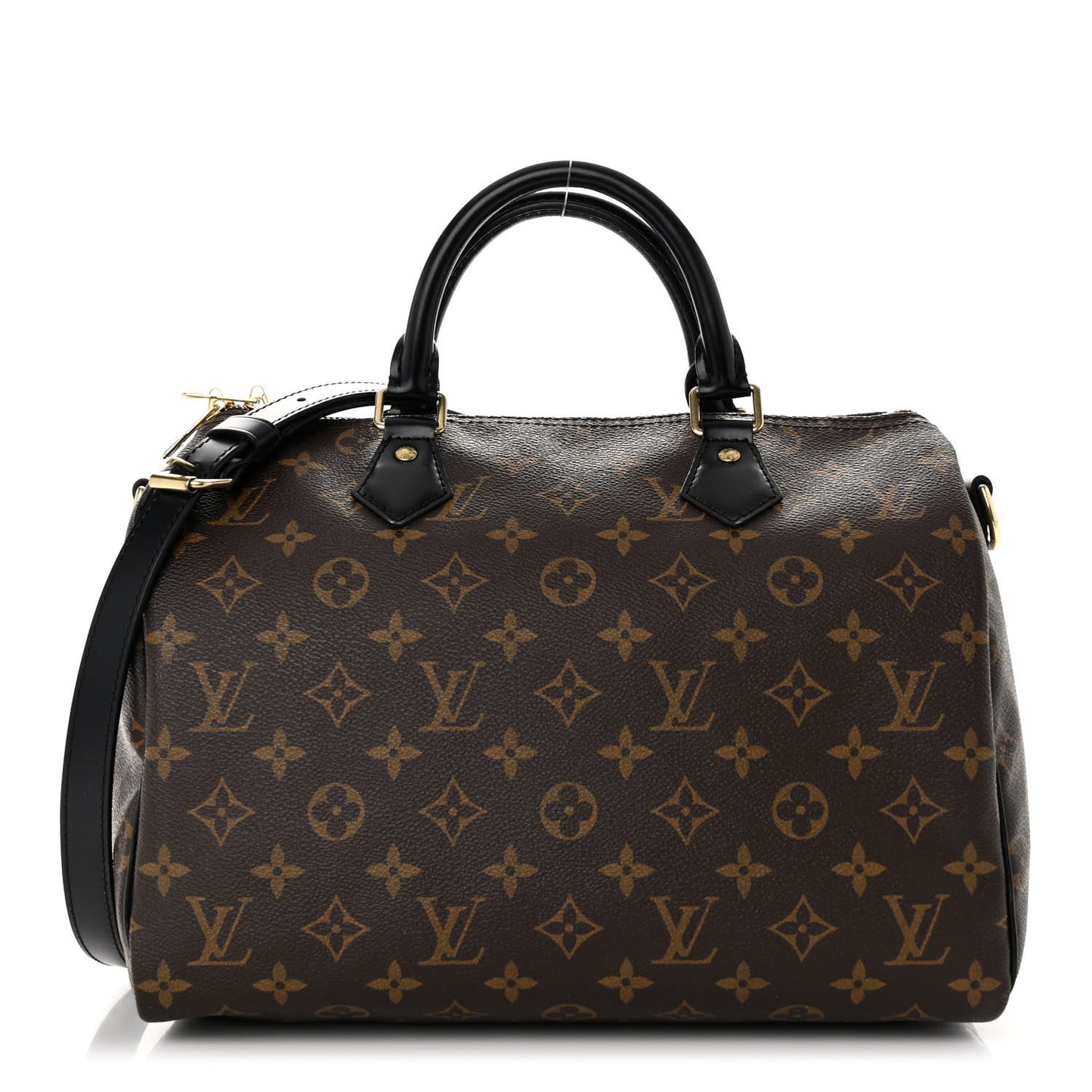 Monogram My World Tour Speedy Bandouliere 30 Black