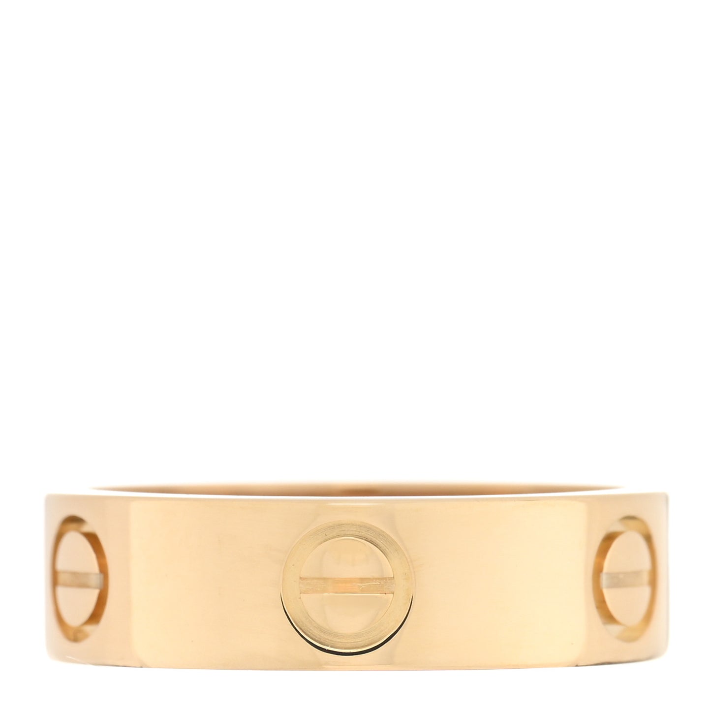 18K Yellow Gold 5.5mm LOVE Ring 55 7.25