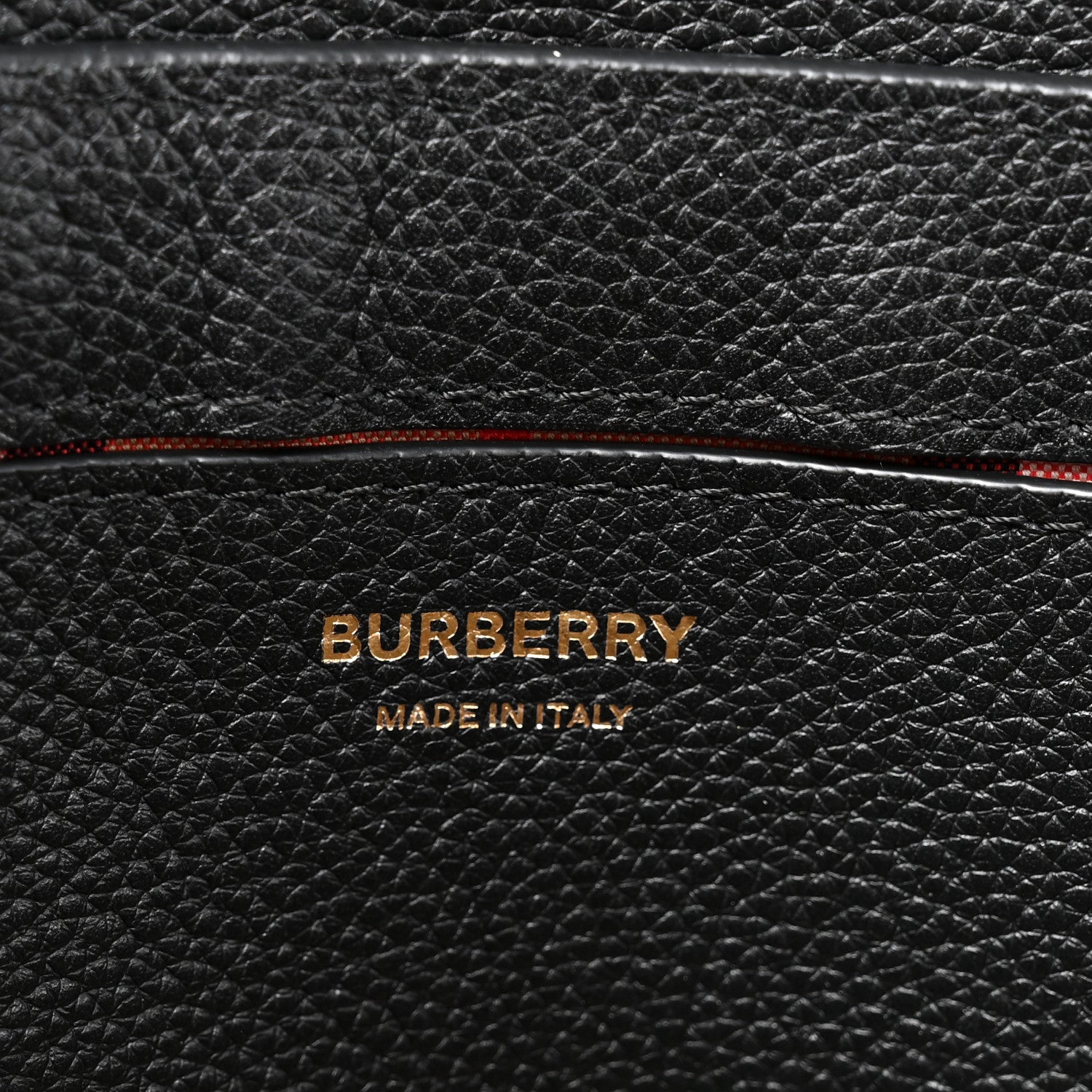 Burberry Coated Canvas Calfskin Vintage Check Medium Note Crossbody Bag Black 6 of 11