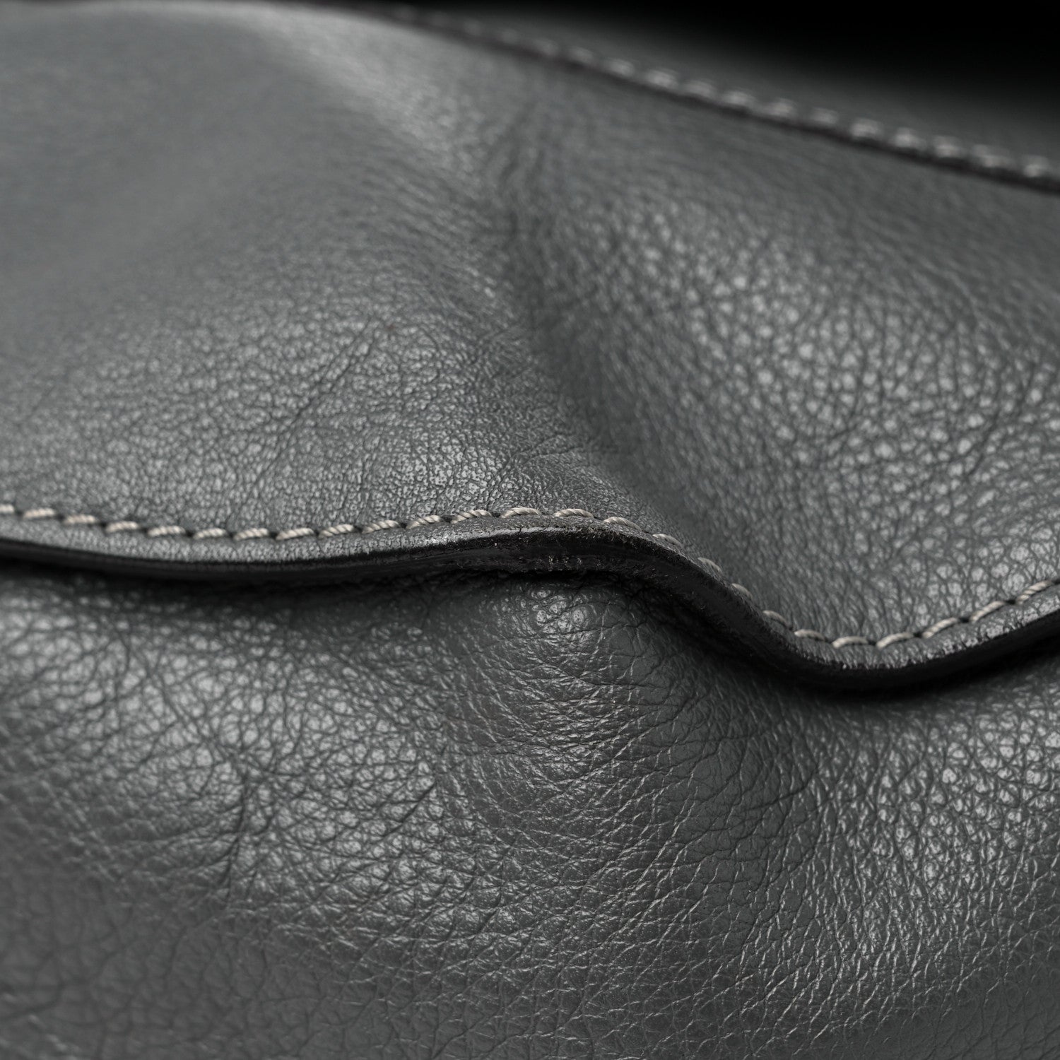 Chloe Calfskin Large Marcie Hobo Stone 8 of 17