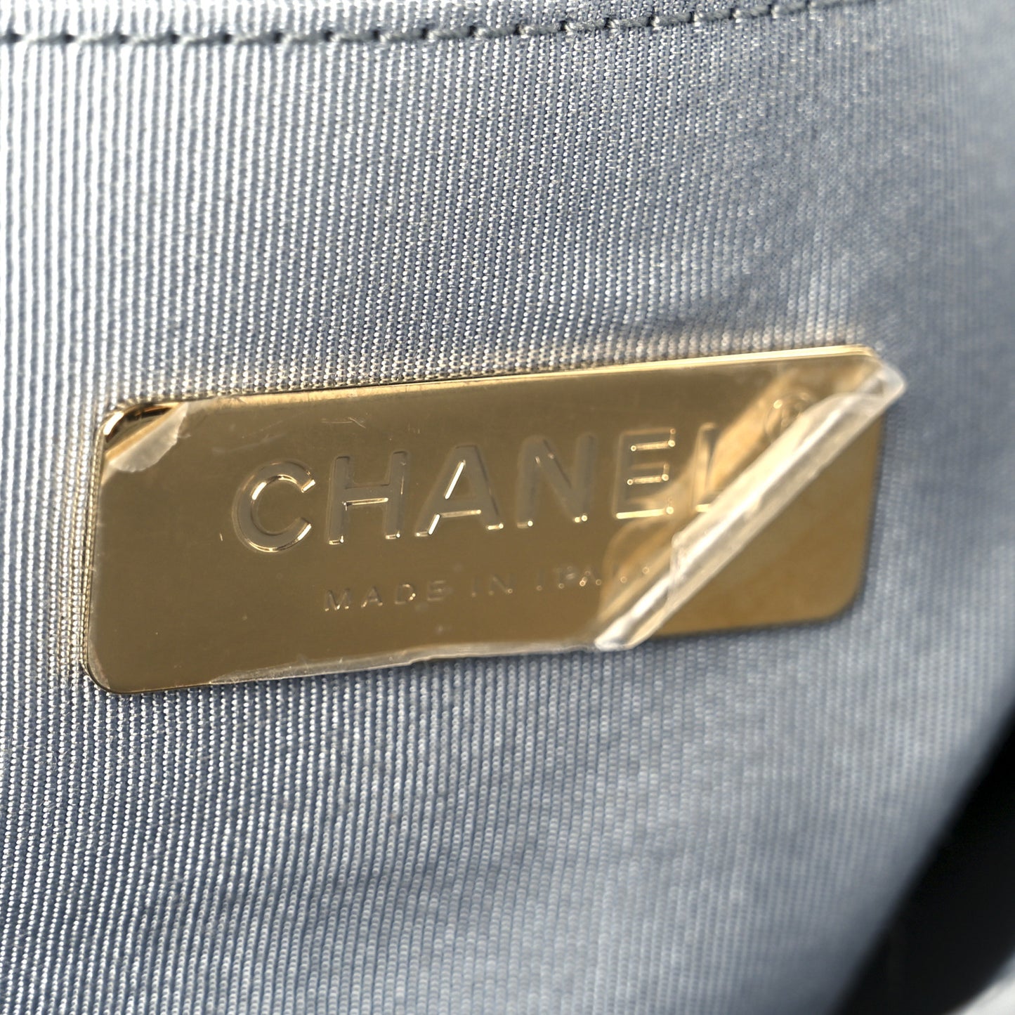 Goatskin Quilted Maxi Chanel 19 Flap Grey