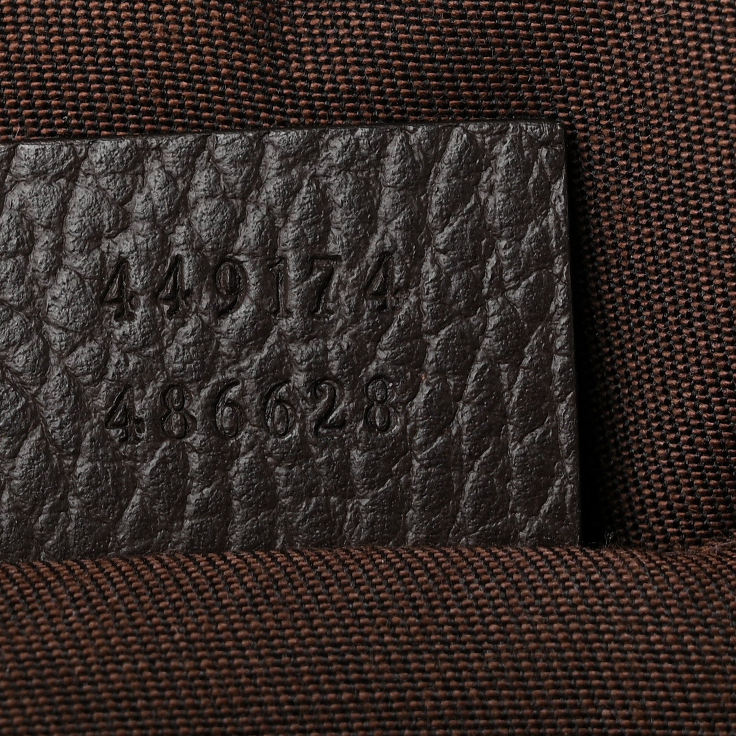 Gucci Monogram Belt Bag Dark Brown 7 of 10