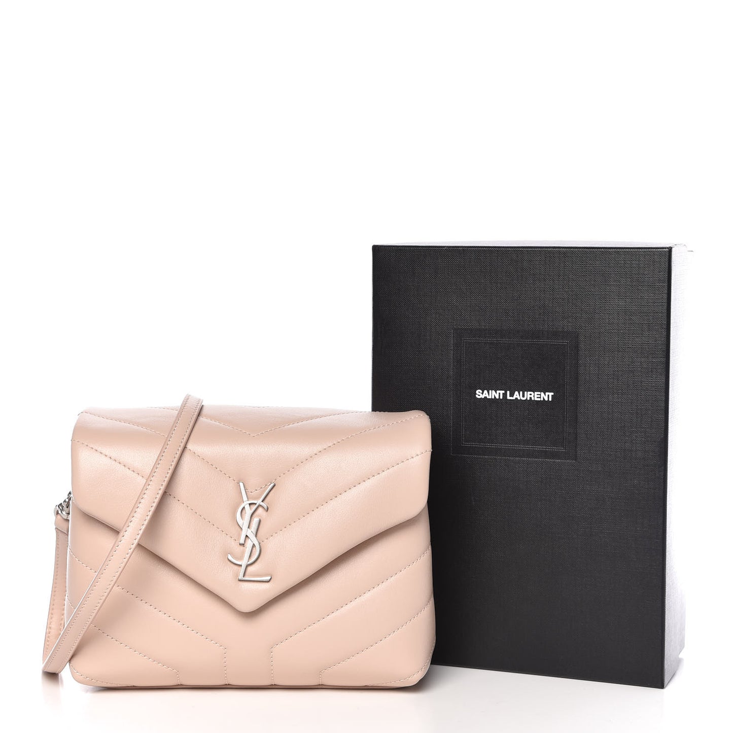 Calfskin Y Quilted Monogram Toy Loulou Crossbody Bag Marble Pink
