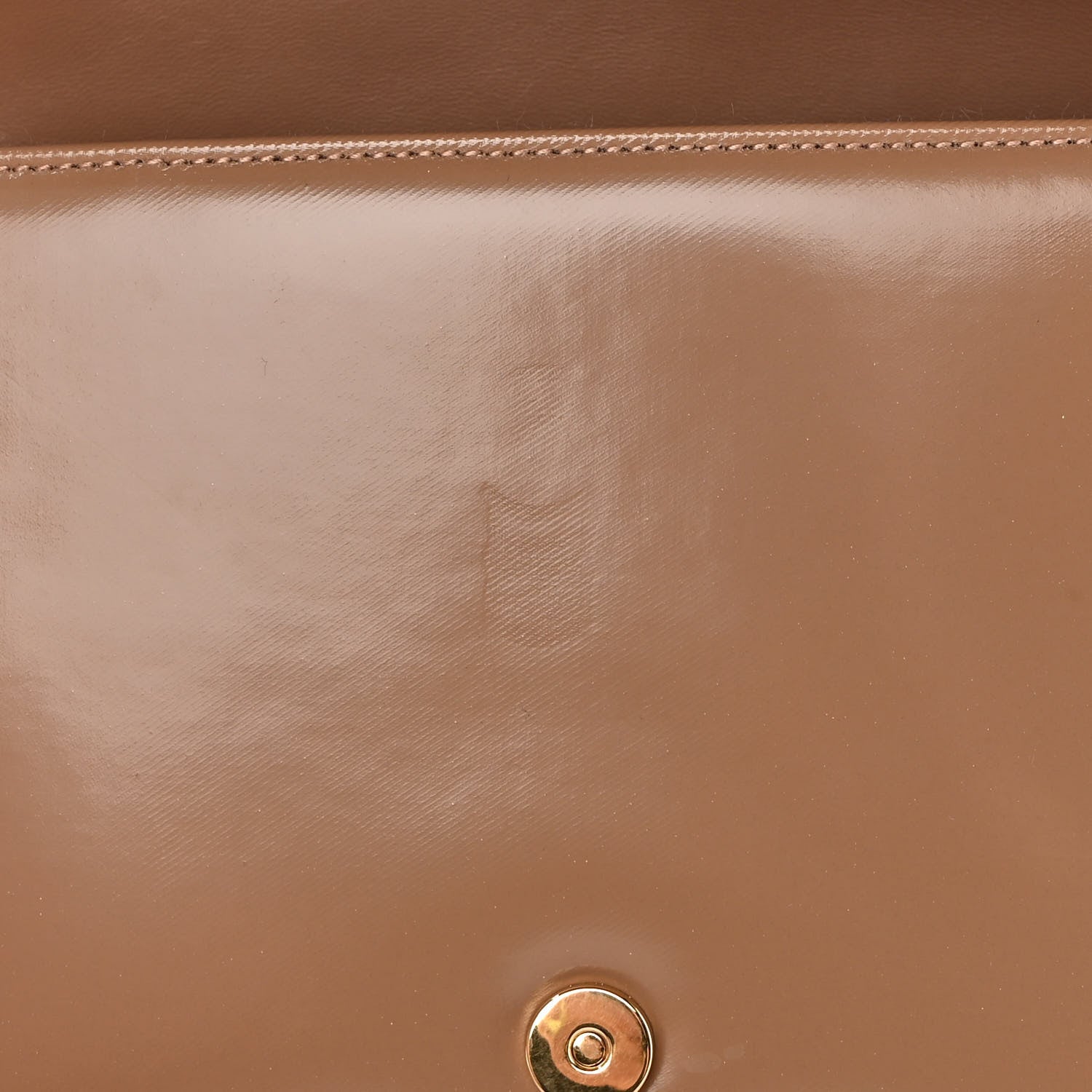 Burberry Patent Quilted Horseferry Print Small Lola Bag Tan 12 of 12