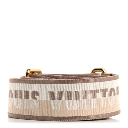 Louis Vuitton Jacquard Speedy Bandouliere 20 Shoulder Strap Beige 2 of 6