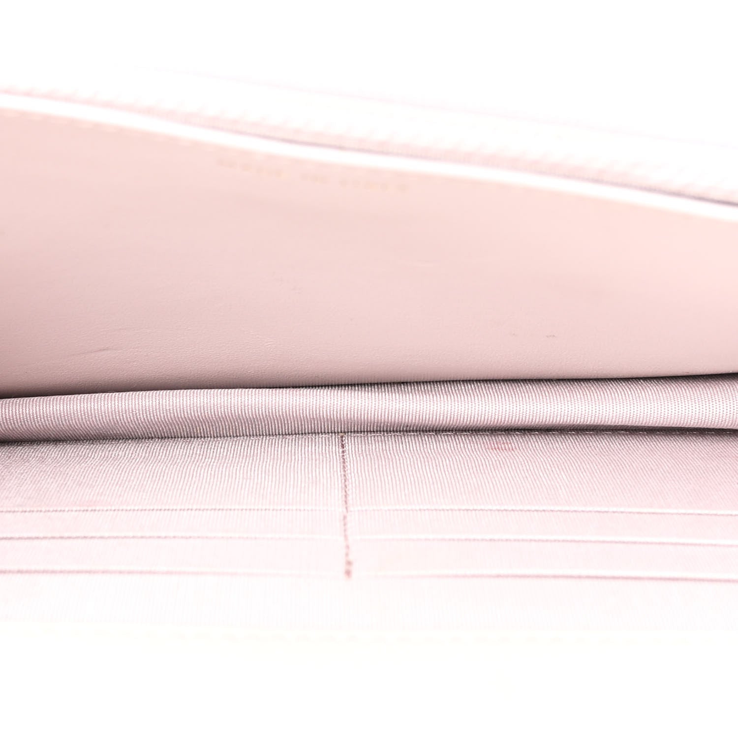 Chanel Lambskin Quilted Chanel 19 Wallet On Chain WOC Light Pink 5 of 12